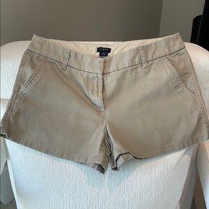 J. Crew Tan  Shorts Classic Cotton Blend
